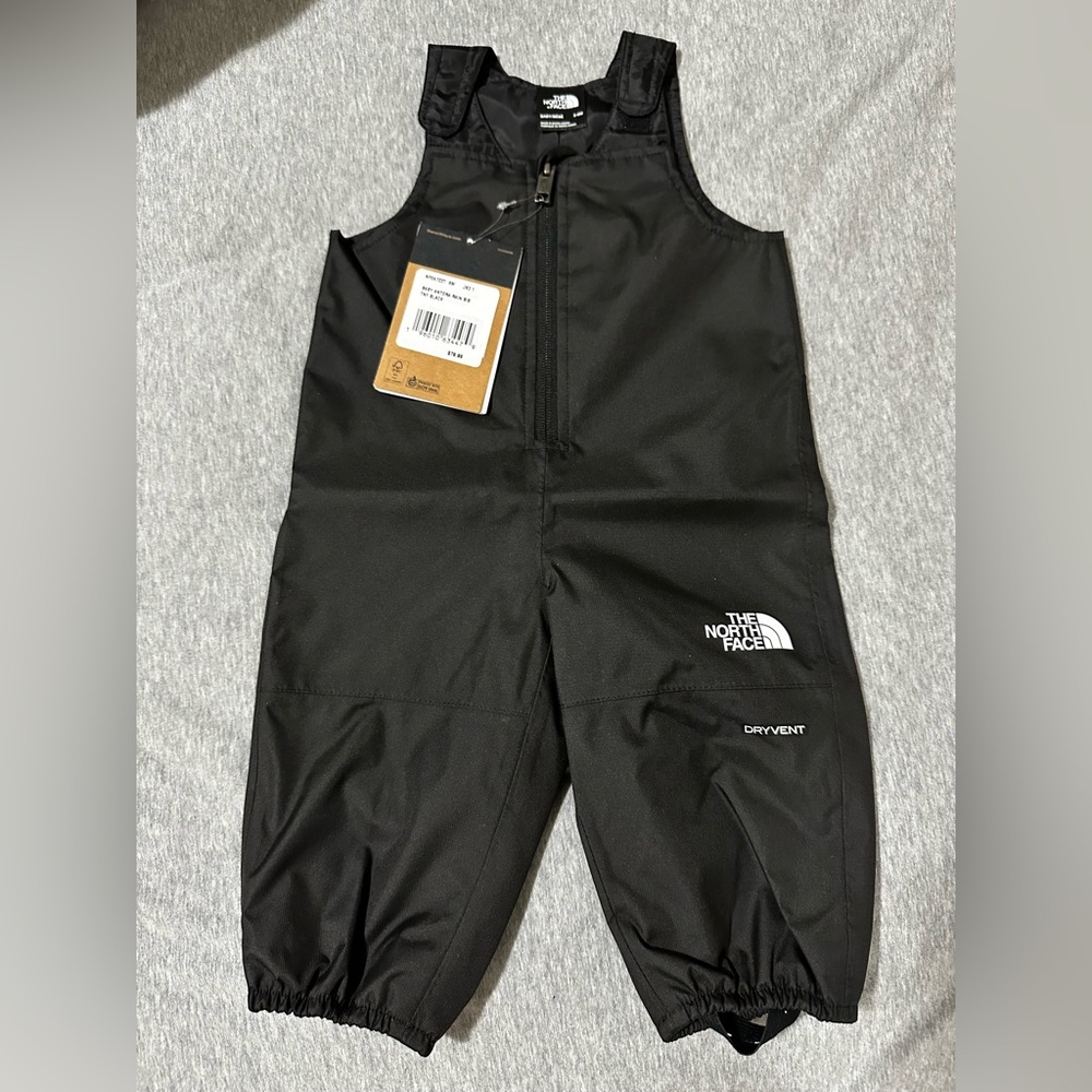 The North Face rain bib